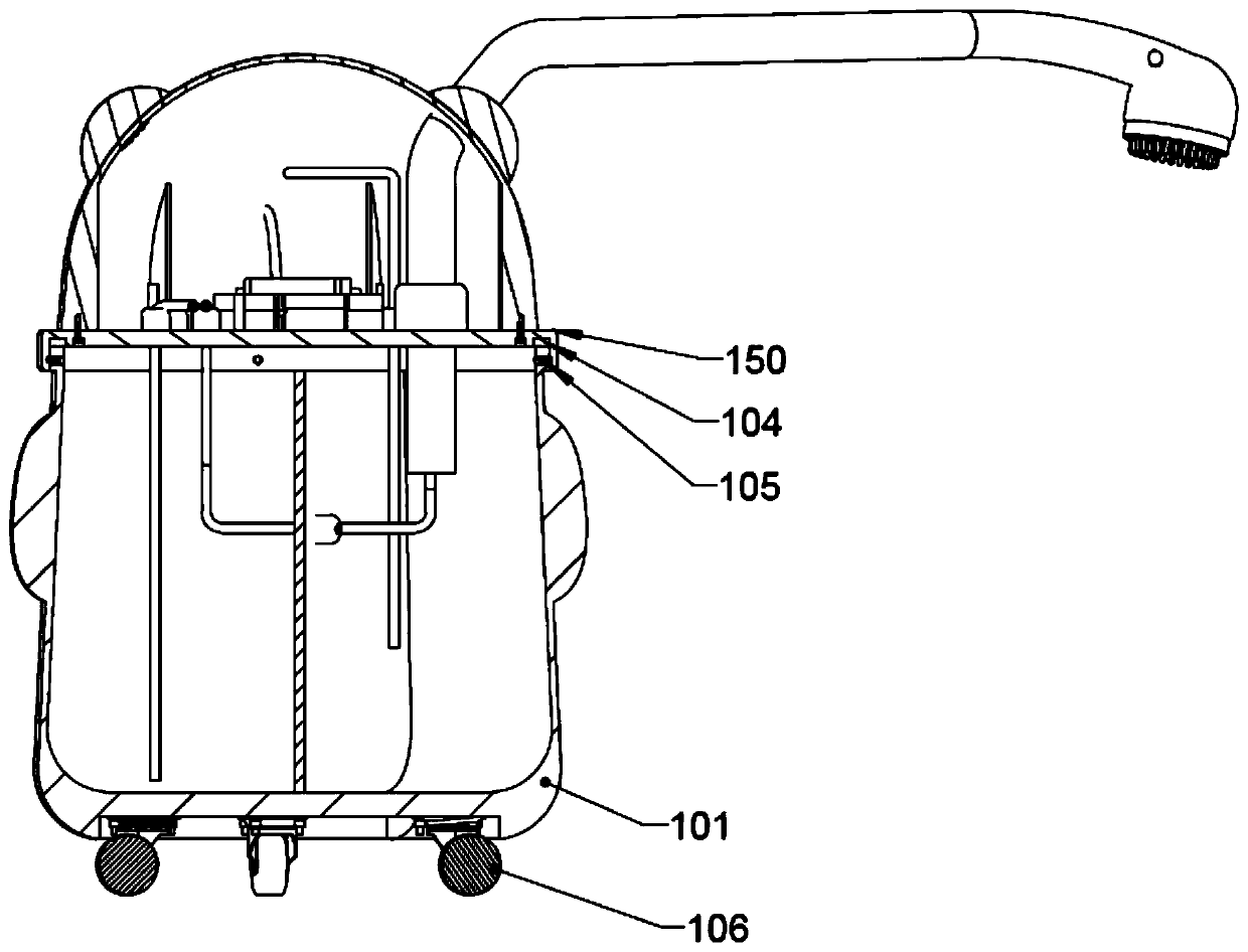 Portable nursing equipment