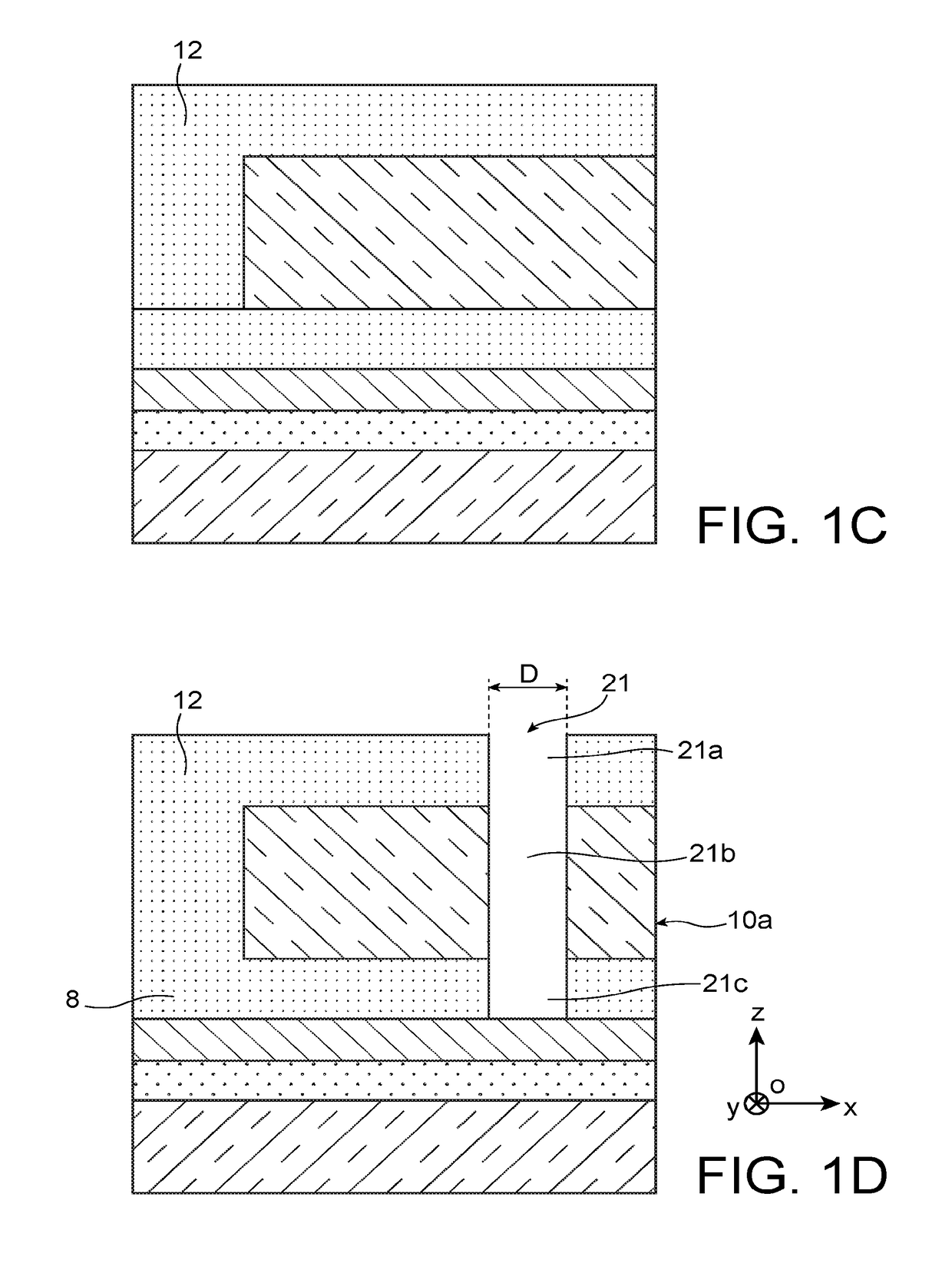 Fabrication of a transistor with a channel structure and semimetal source and drain regions