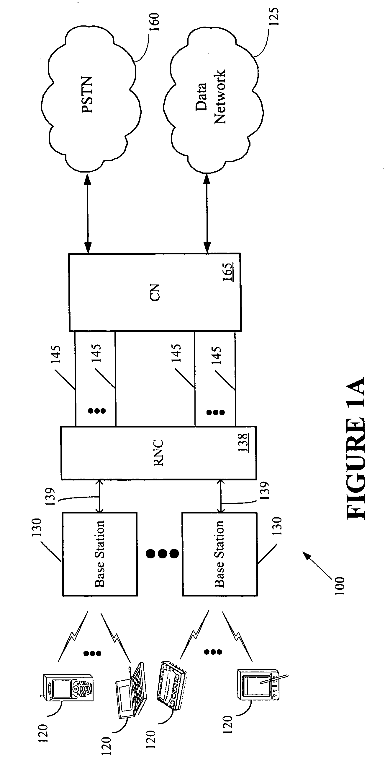 Fast handover with reduced service interruption for high speed data channels in a wireless system