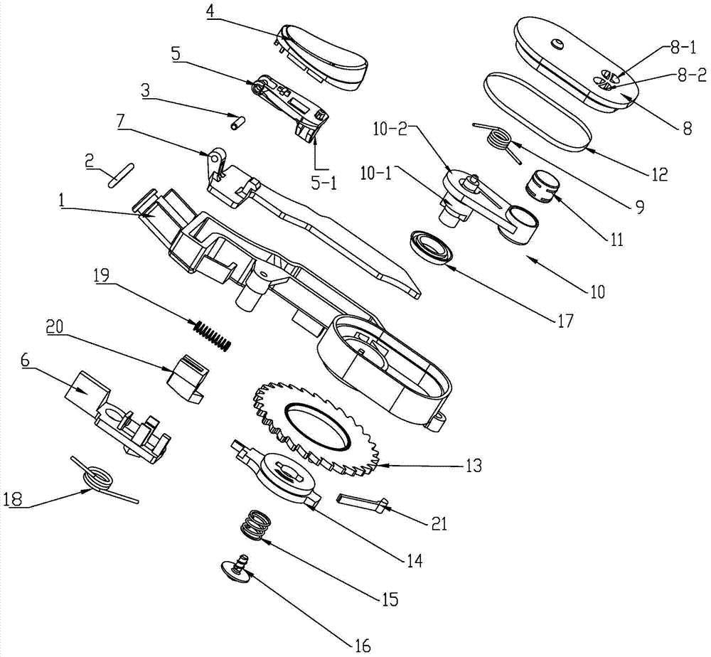 A button switch water outlet device and shower