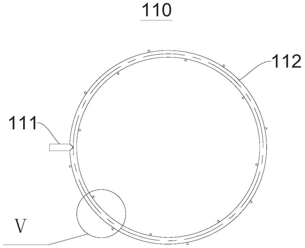 A cold hydrogen box structure and a fixed bed hydrogenation reactor