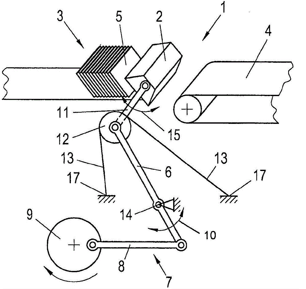 Device for handling plate-shaped objects