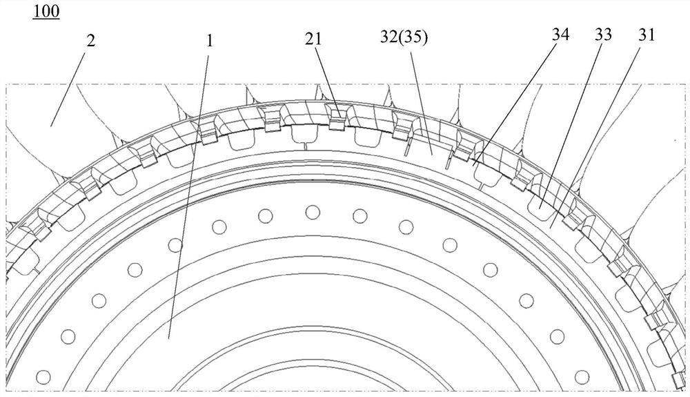 Bending tool and disassembling method of rotor check ring