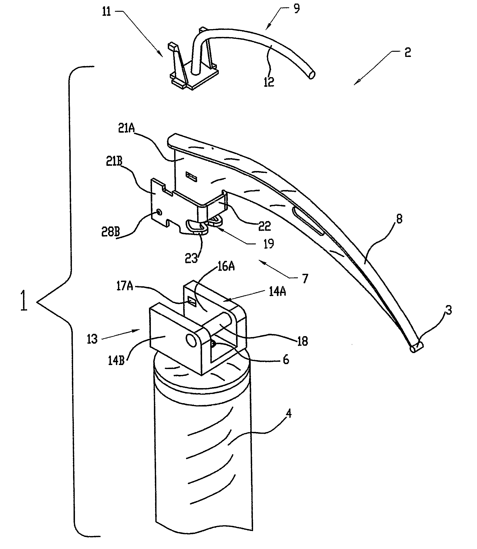 Metal laryngoscope blade
