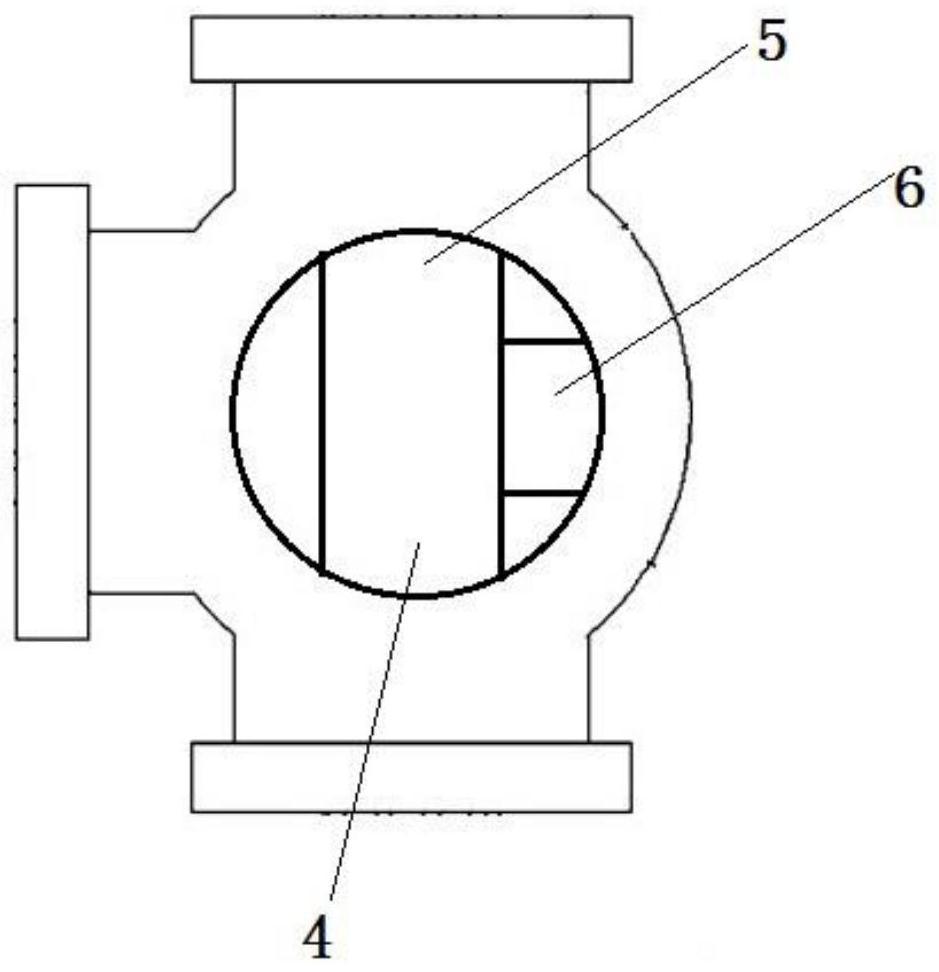 Vehicle-mounted management and control flow dividing equipment