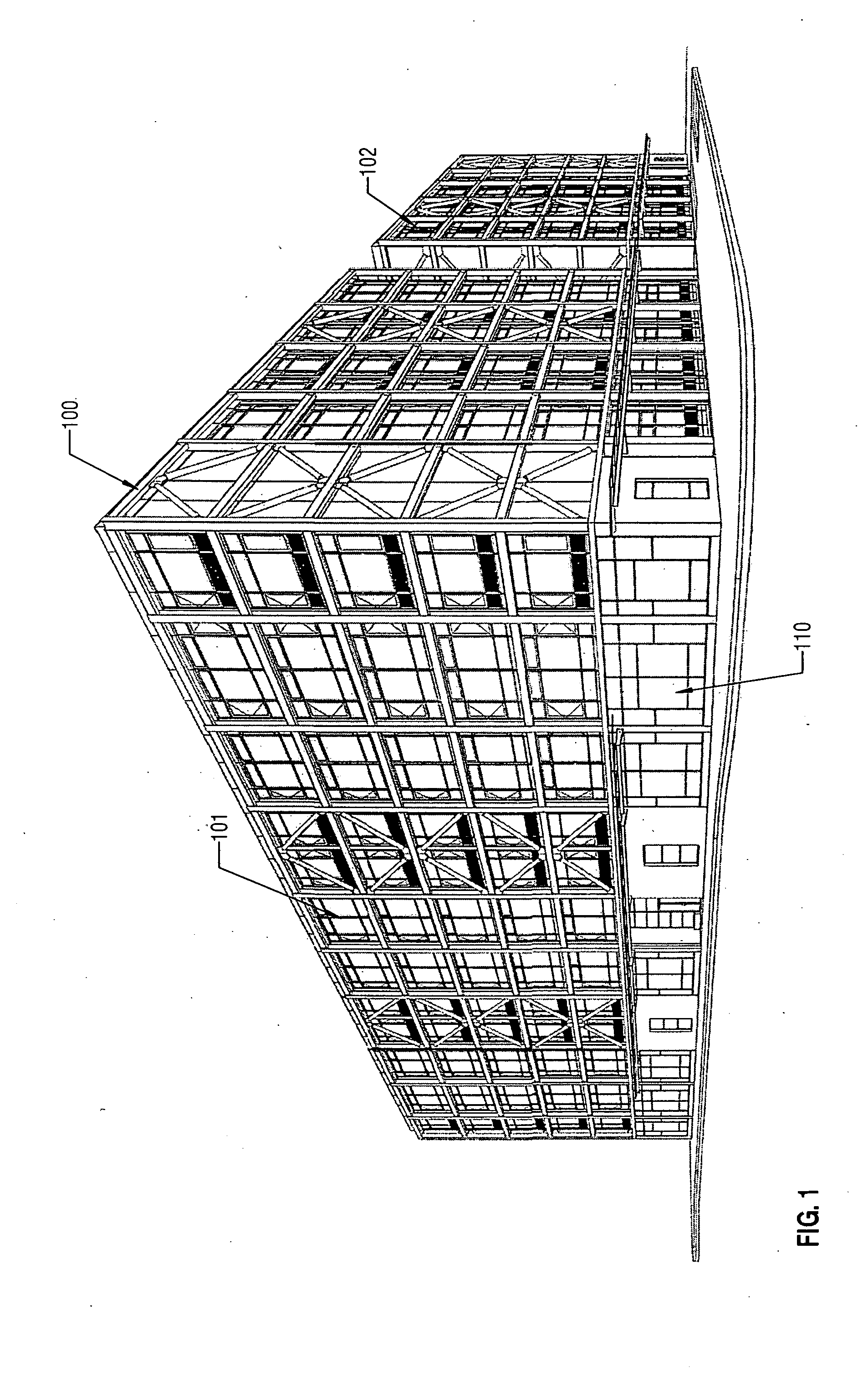Lift-slab construction system and method for constructing multi-story buildings using pre-manufactured structures