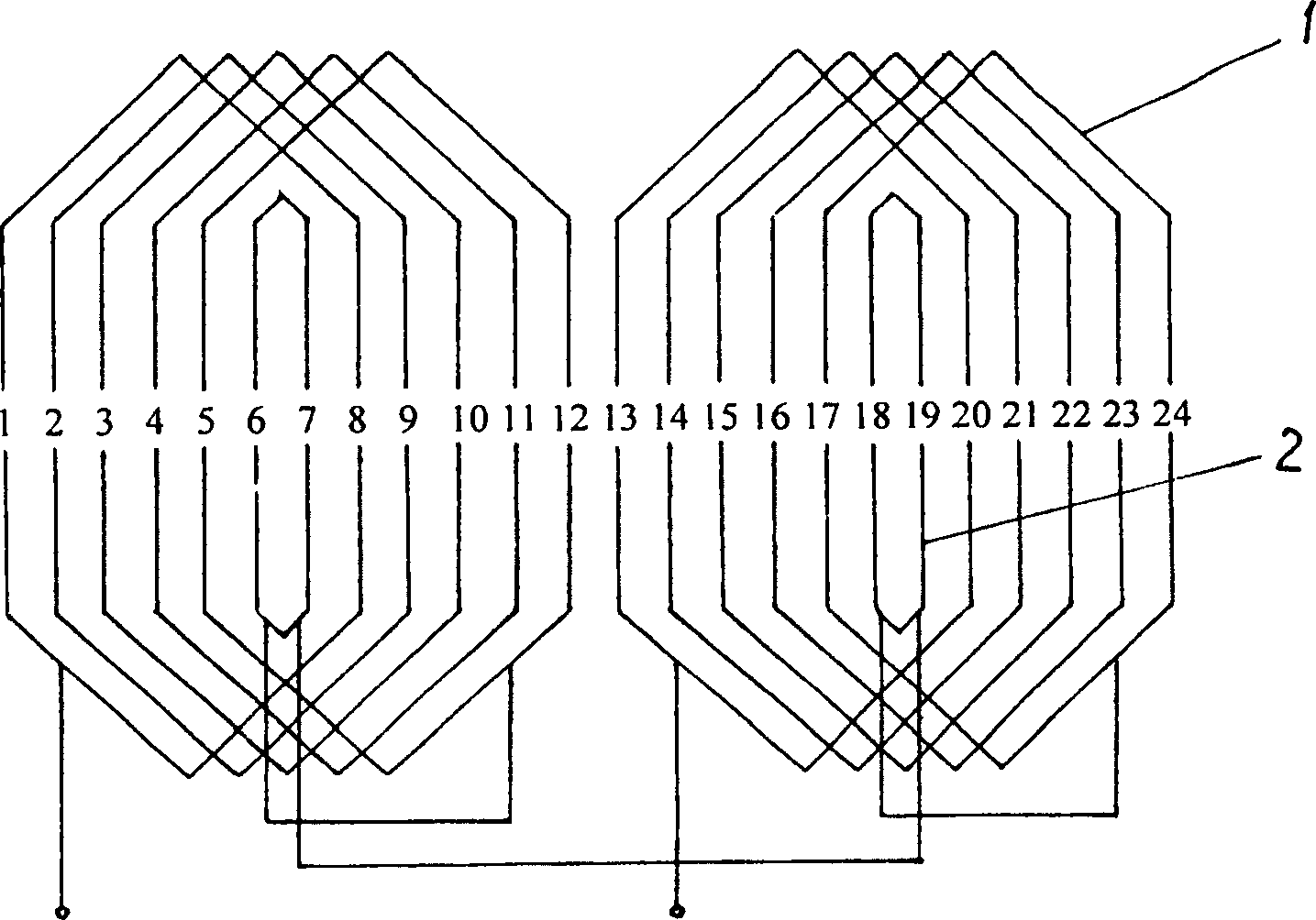 Single-phase RE permanent magnetic generator