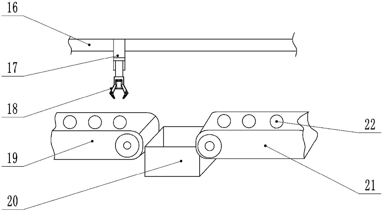 Automatic assembling robot for assembly line production