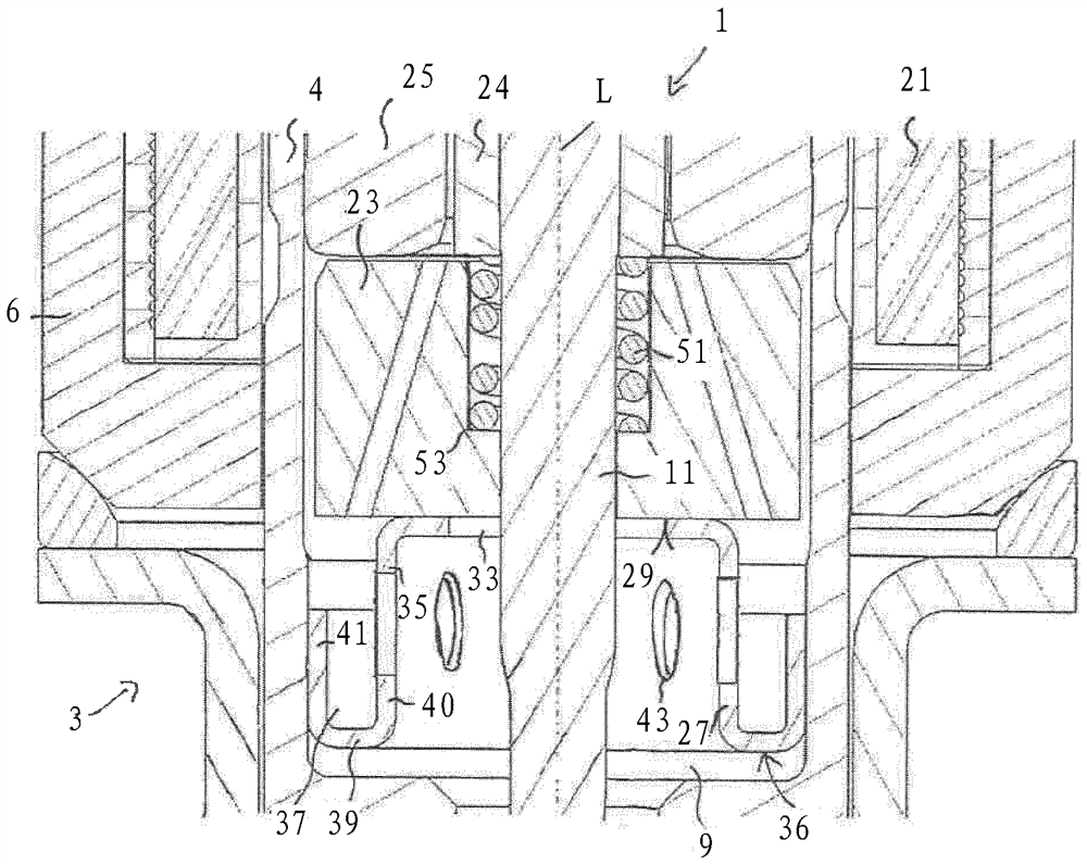 Valve assemblies and injection valves for injection valves