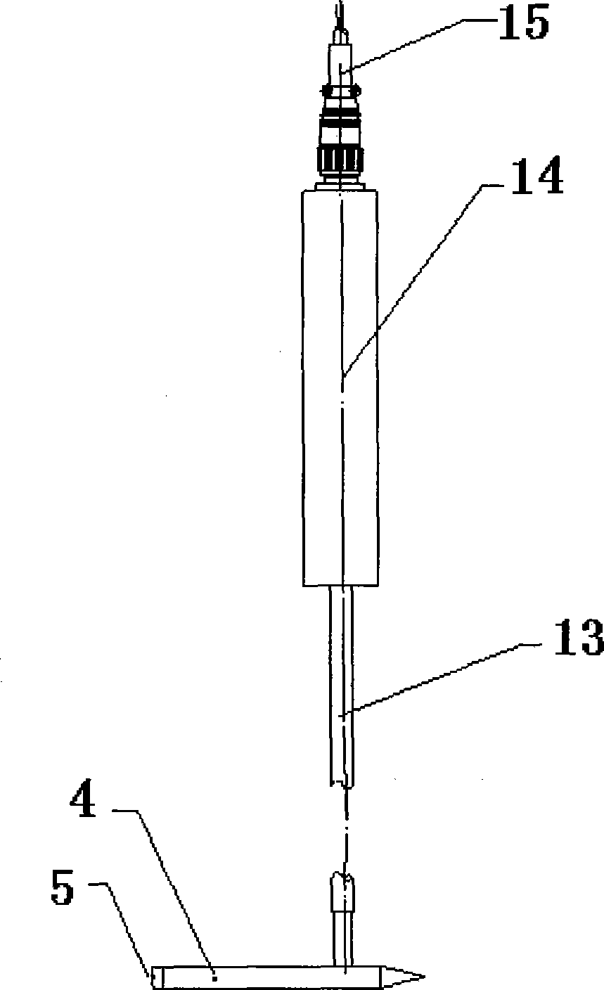 Flow speed measurement sensor