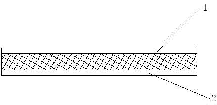 Composite hydrogel dressing and preparation method thereof