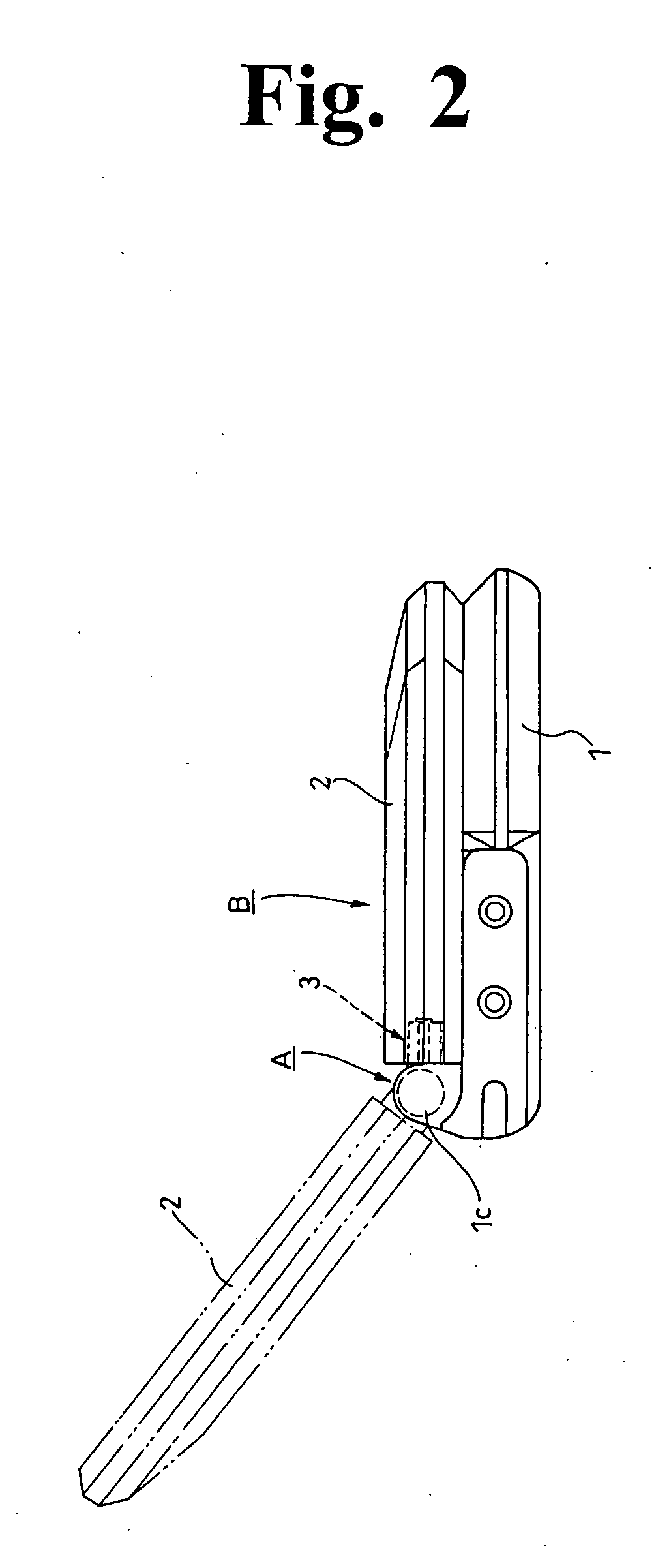 Hinge for portable terminal