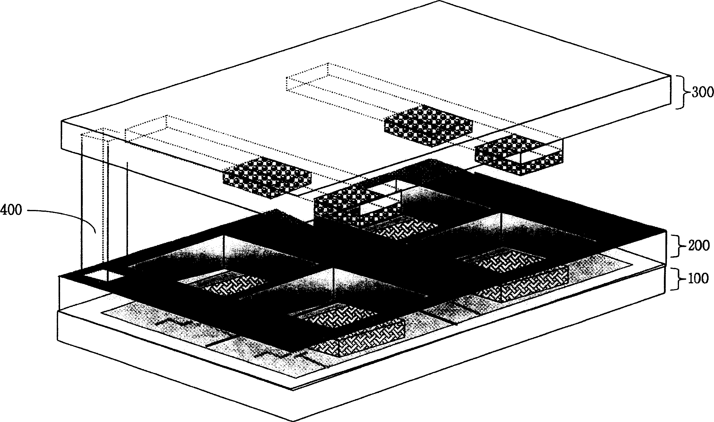 Field-emisson displaing device with grid board