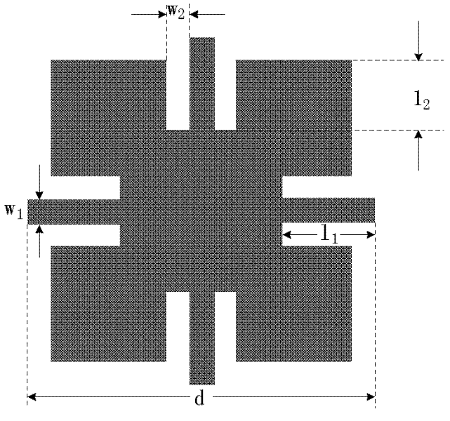 Circuit board having multicycle planar electromagnetic band gap structure