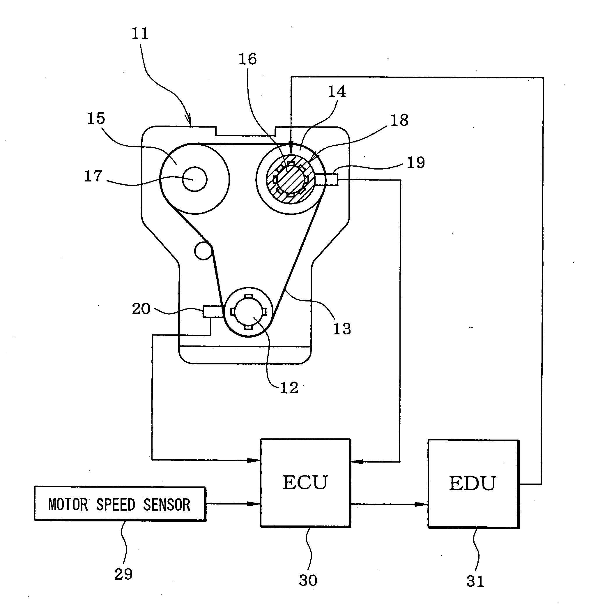 Variable valve timing controller for internal combustion engine