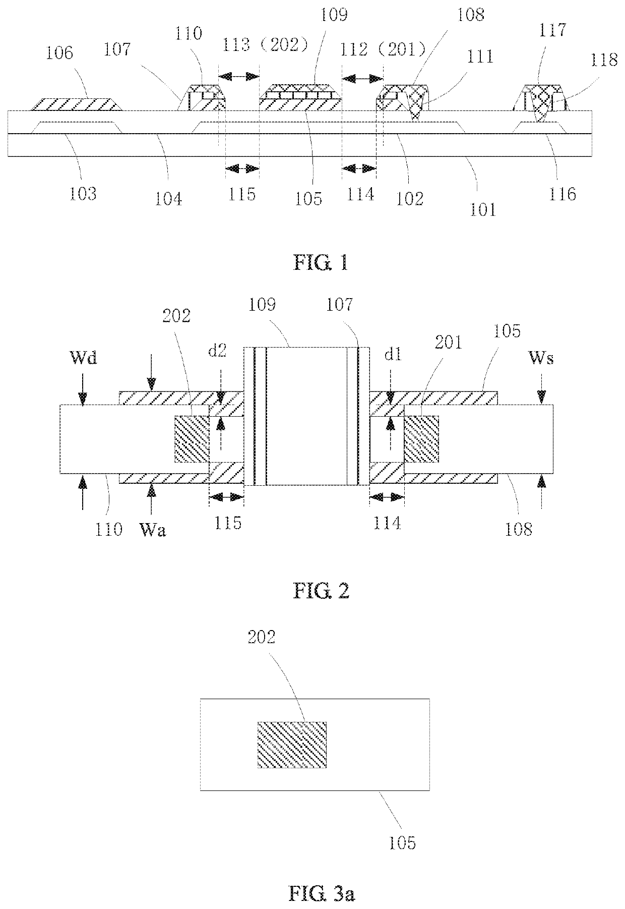 Display panel having increased conductorized area of an active layer, preparing method thereof, and display device employing the display panel