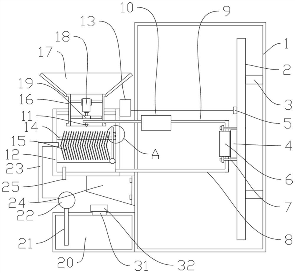 Evaporative heat dissipation device for heat dissipation of computer processor