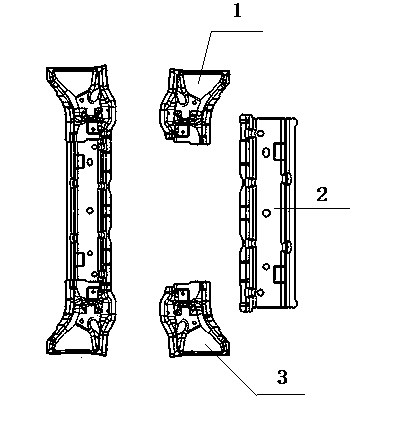 Comprehensive sensitivity analyzing method for rigidity of automobile body