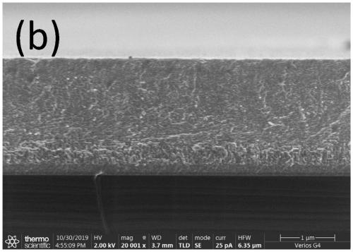 Molybdenum disulfide/tungsten disulfide multi-layer tantalum-doped thin film and preparation method and application thereof