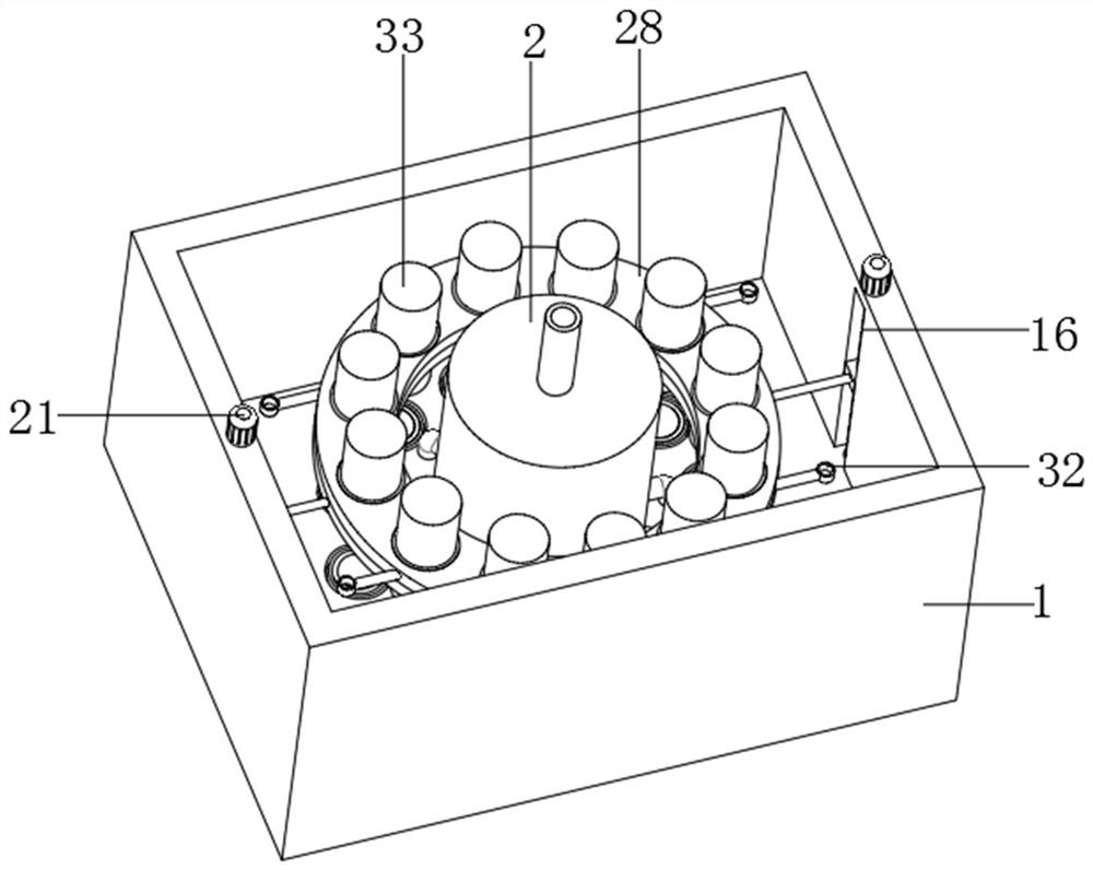 Production device suitable for heparin anticoagulant tubes and process thereof