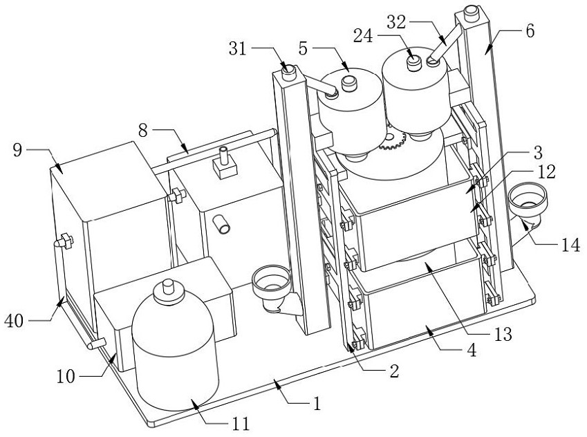 Electronic gas preparation system and method based on chip and intelligent manufacturing