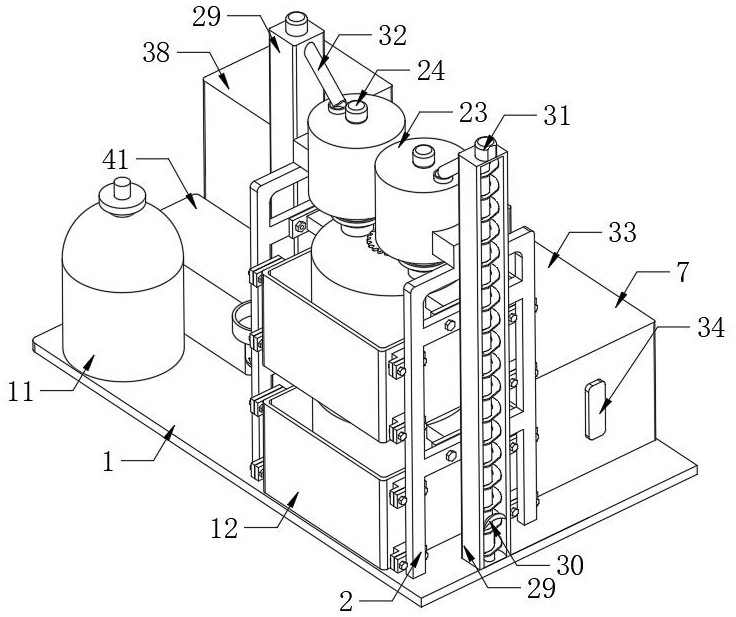 Electronic gas preparation system and method based on chip and intelligent manufacturing