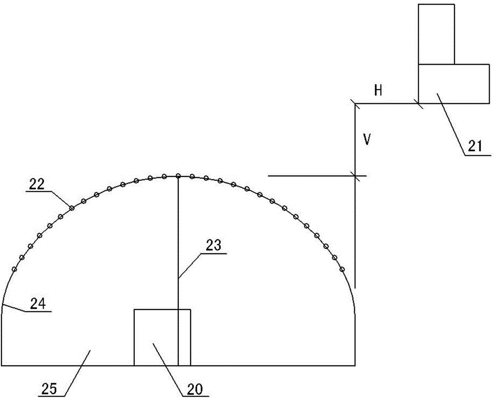 Combined time-delay partition differential initiation network inside and outside the hole in tunnel blasting