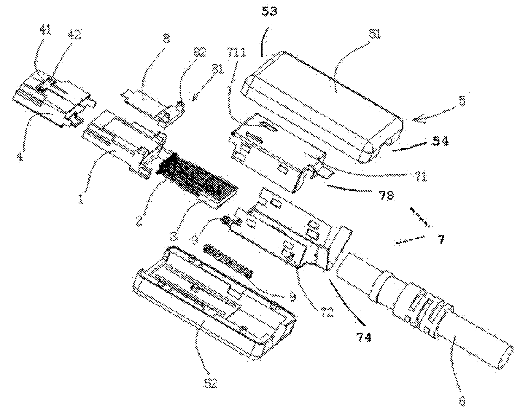 Wire Connector System with Lock Mechanism