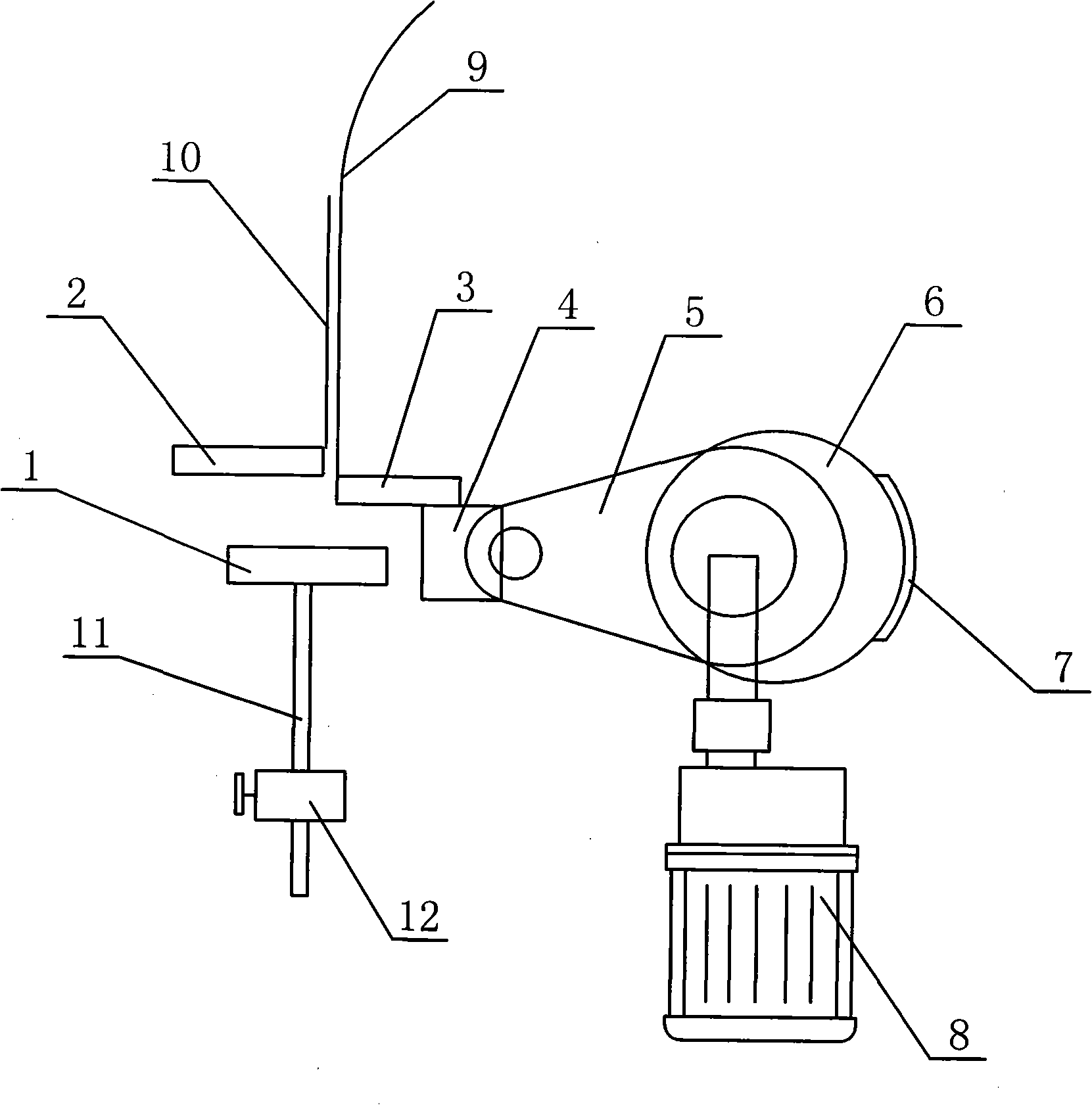 Honeycomb paper element cutting device