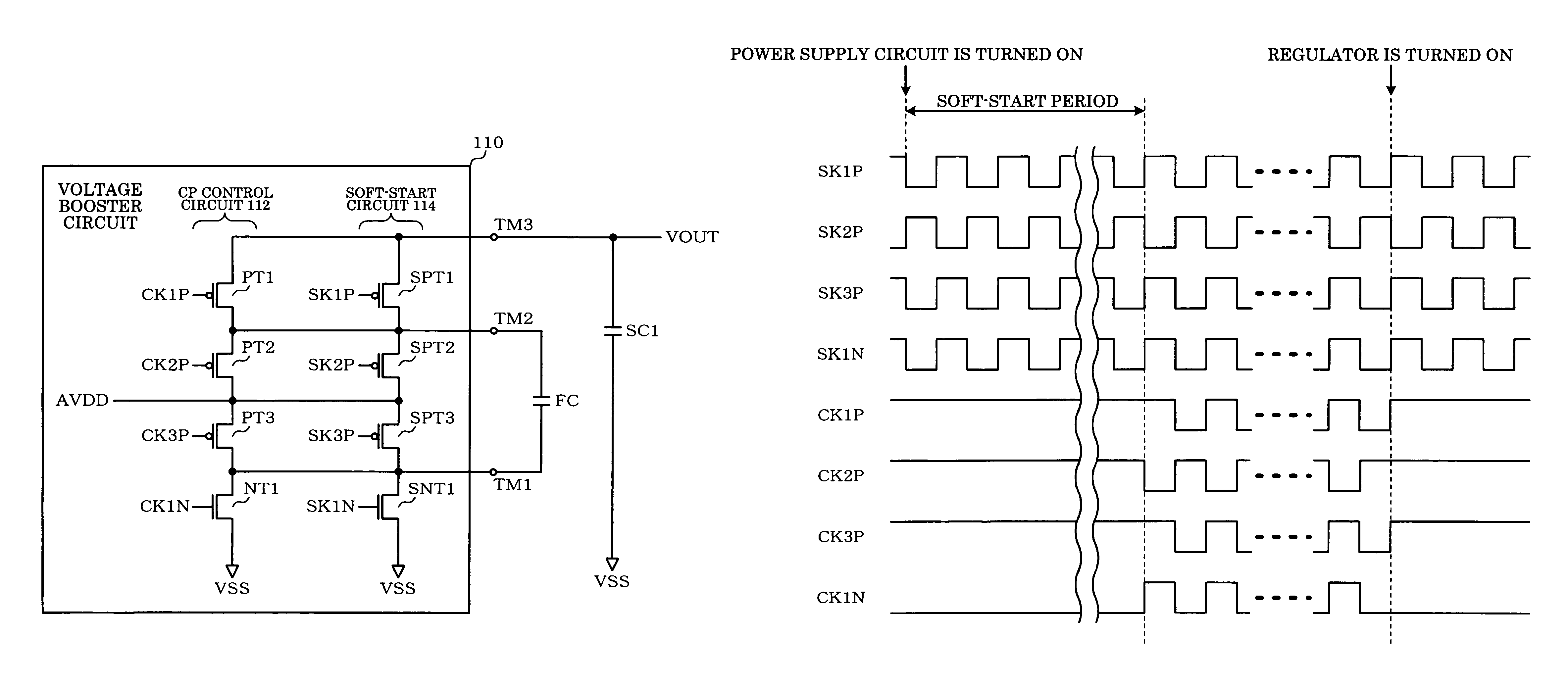 Power supply circuit, display driver, electro-optical device, and electronic instrument