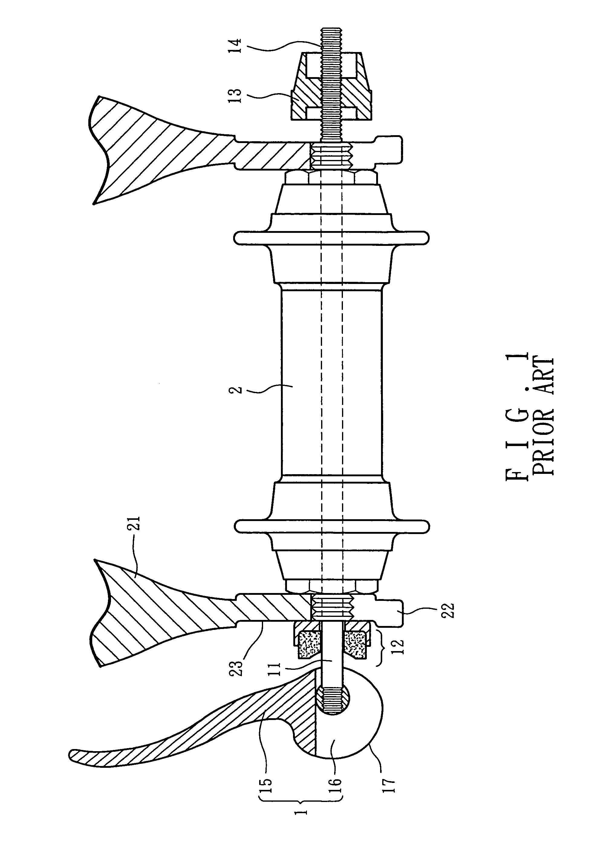 Quick release device with biasing unit