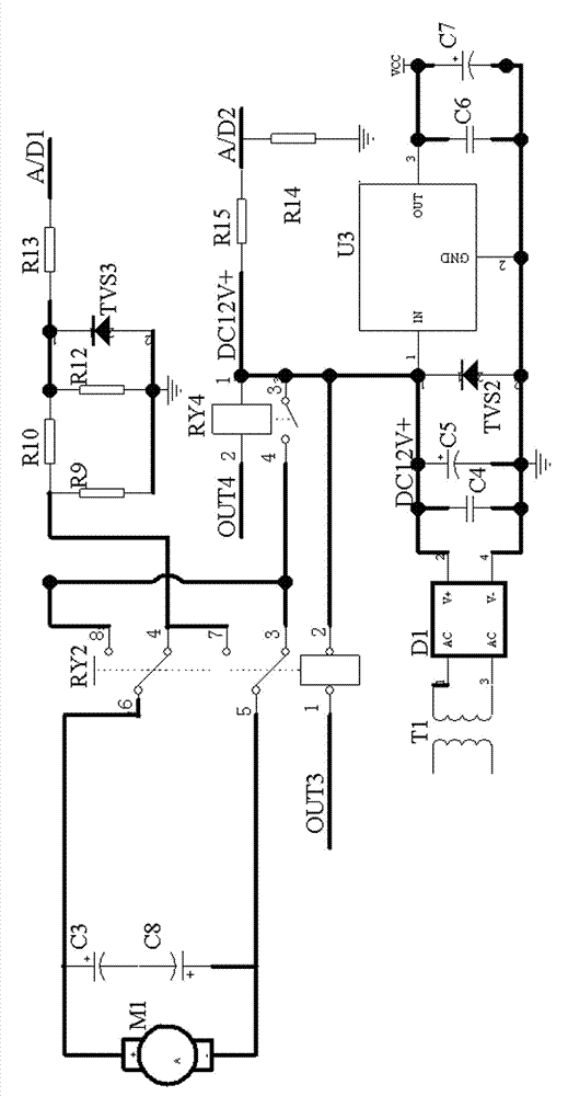 Air door gear clearance compensation device and method for bulk curing barn controller