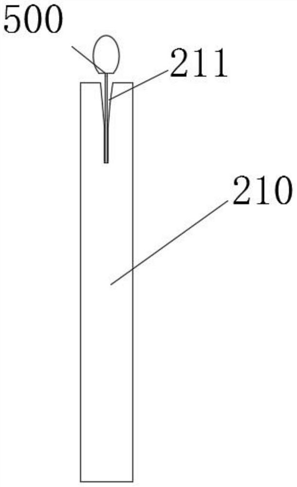 Vertical sintering furnace for single-ended glass-sealed thermistor