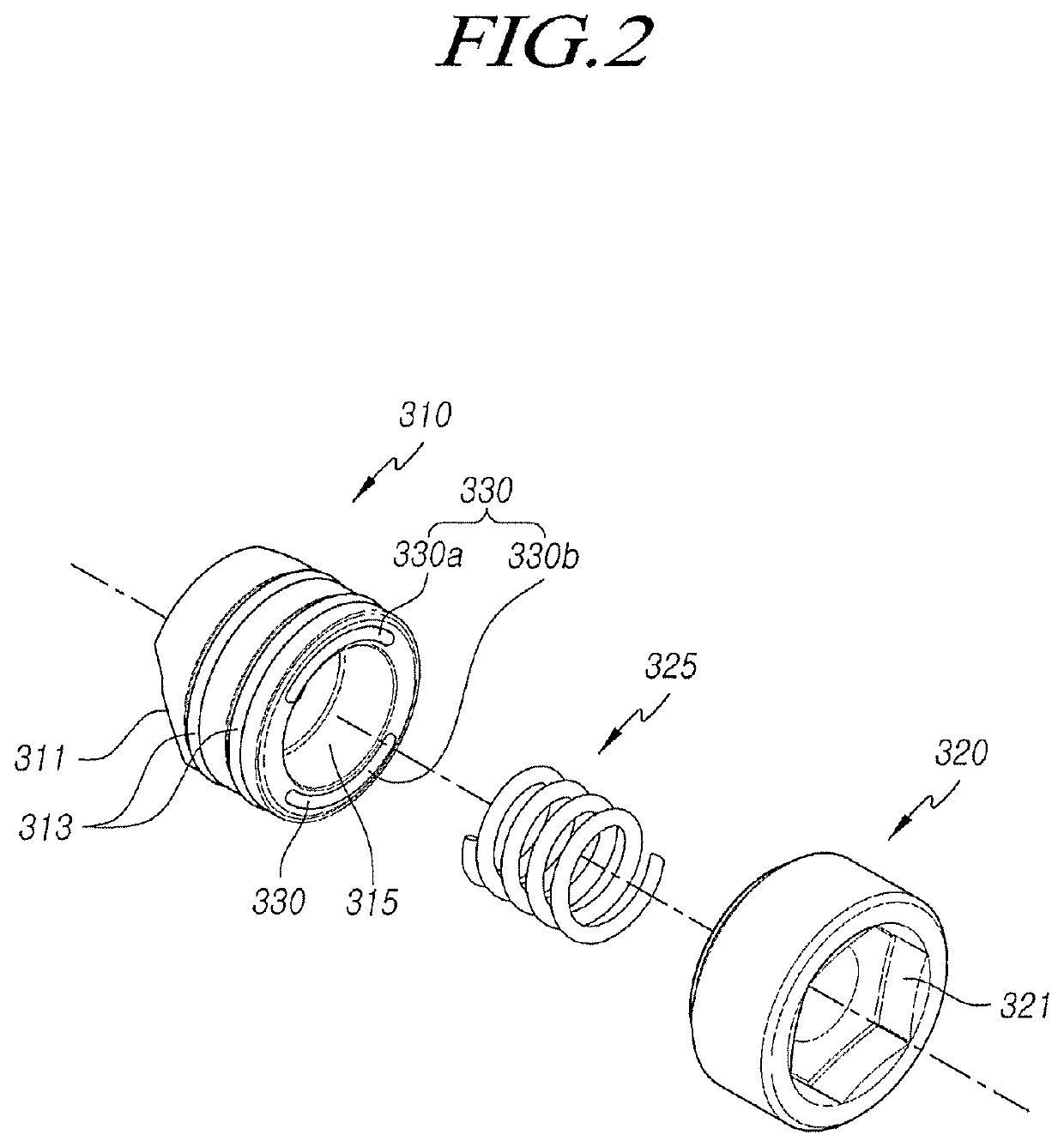 Rack bar supporting device of steering apparatus for vehicle