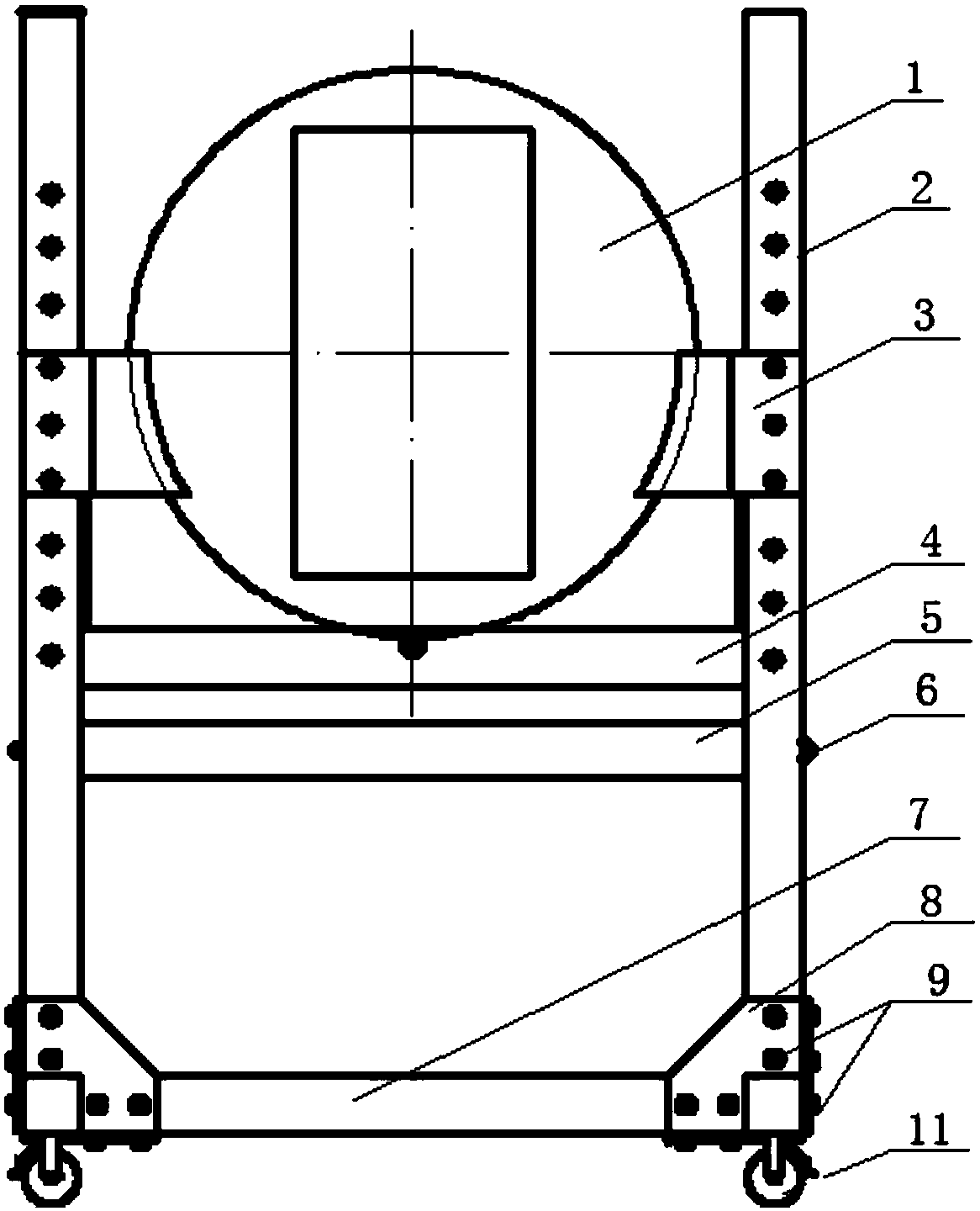 A Low Disturbance Horn Antenna Bracket