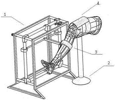 A three-dimensional measuring instrument for human knee joint kinematics