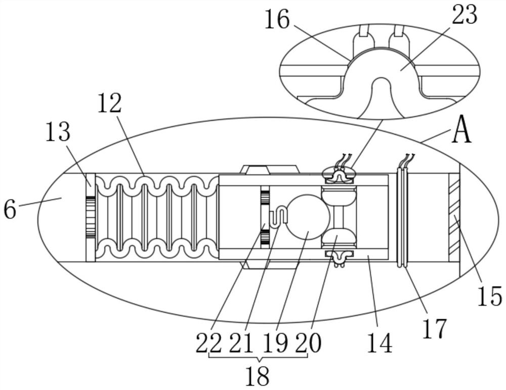 Non-woven fabric winding machine with alarm device for jamming of foreign objects