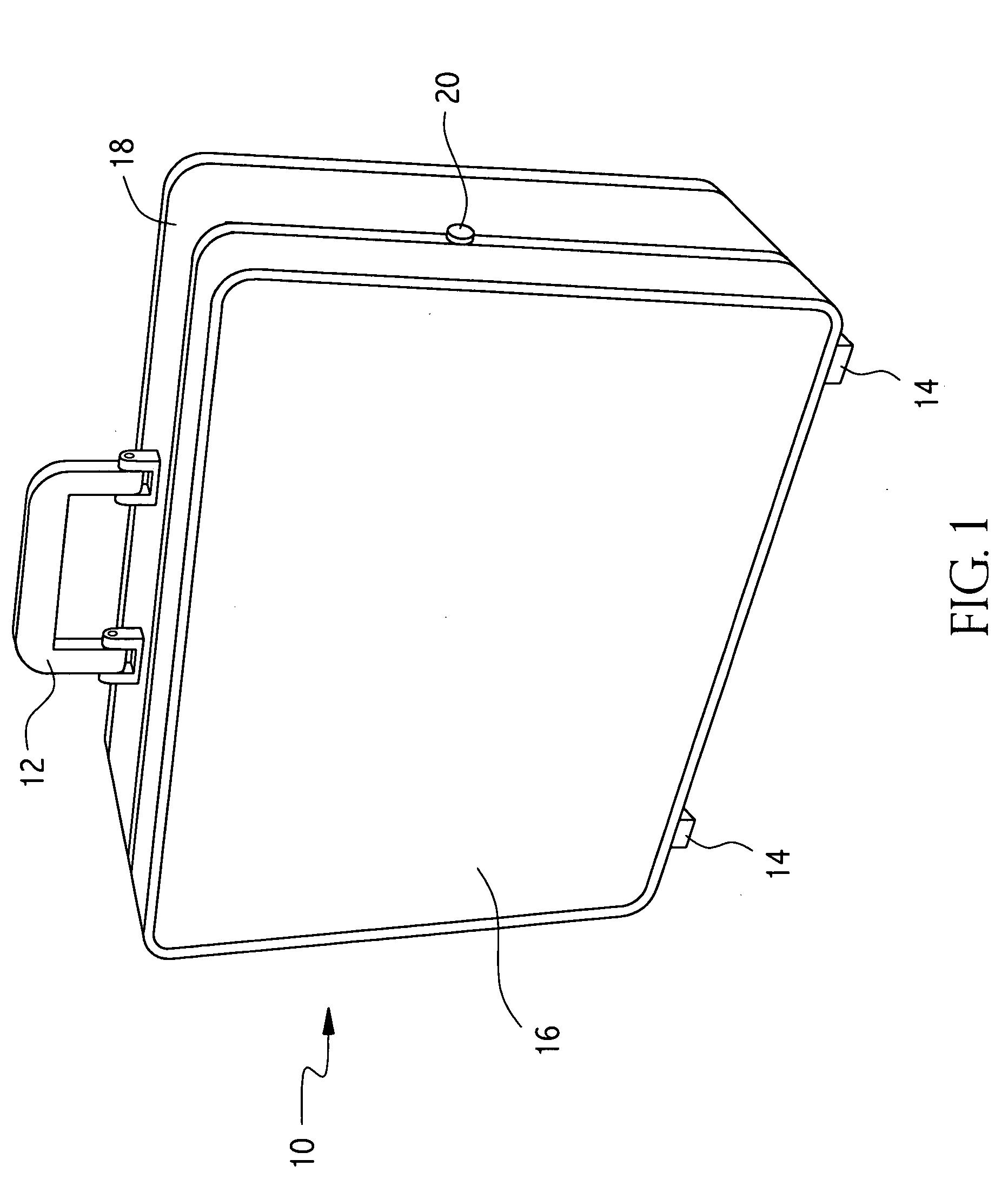 Packaging mechanism for a portable computer