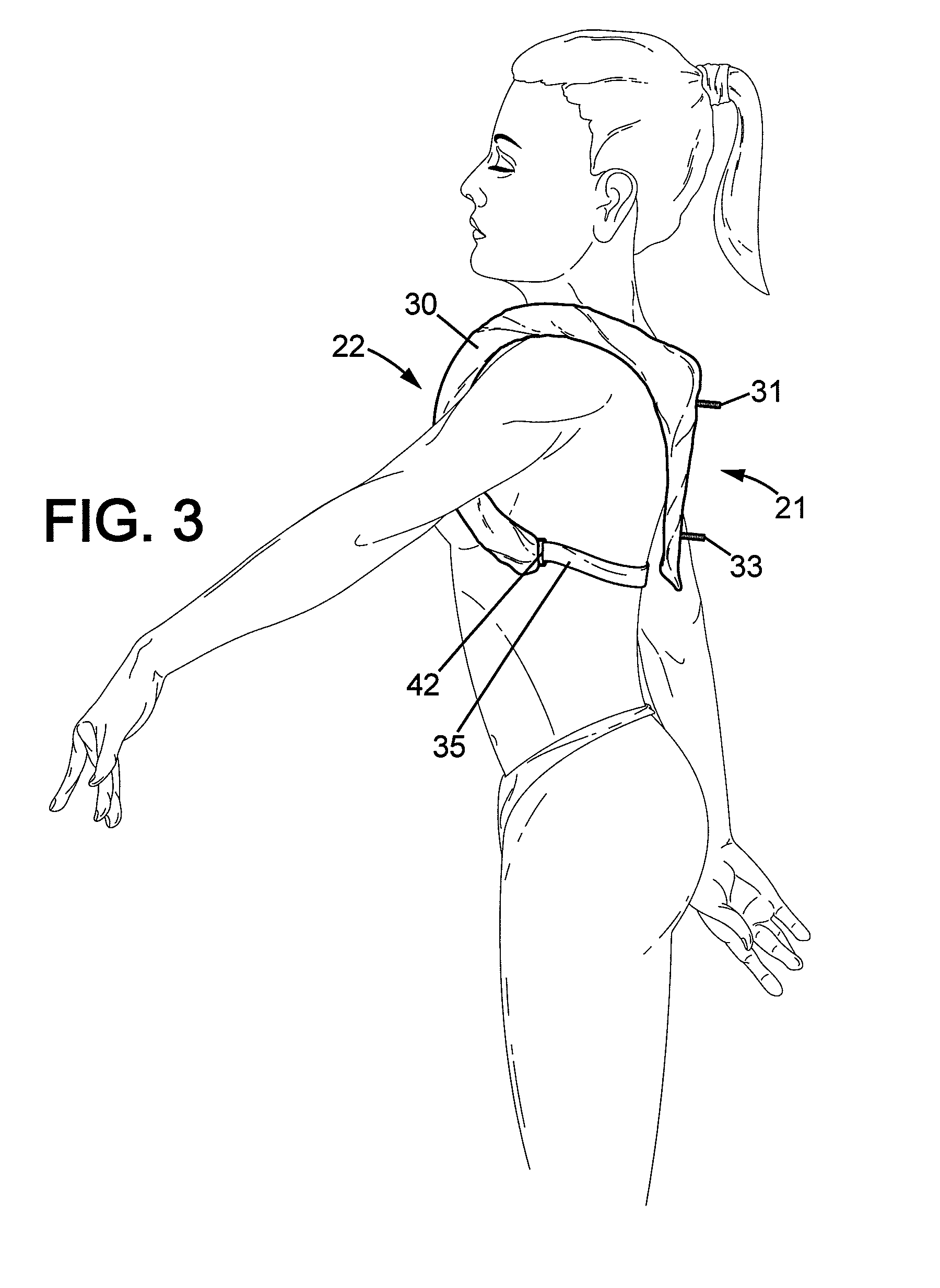 Prop-supporting harness for a stage performer