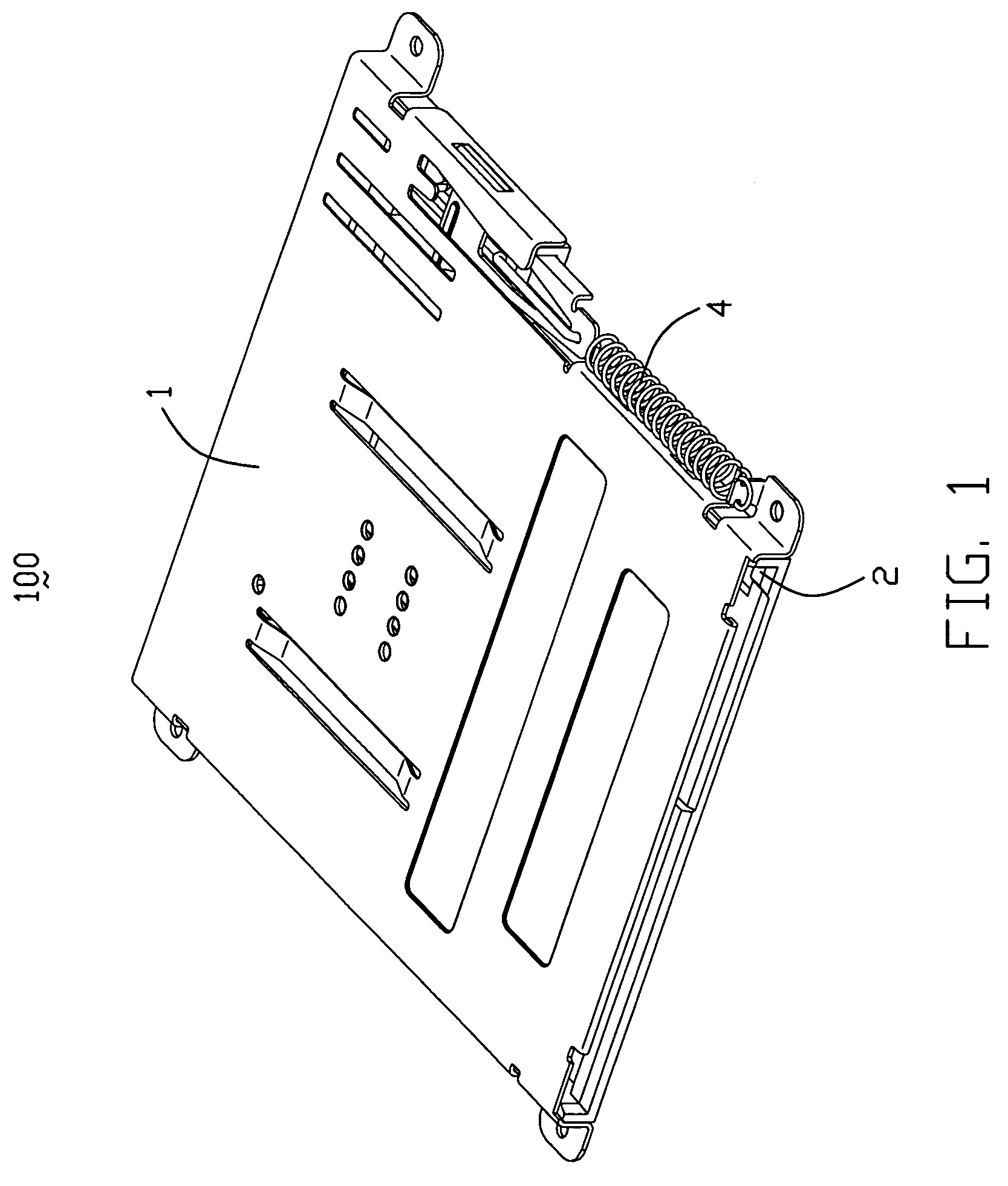 Electrical card connector