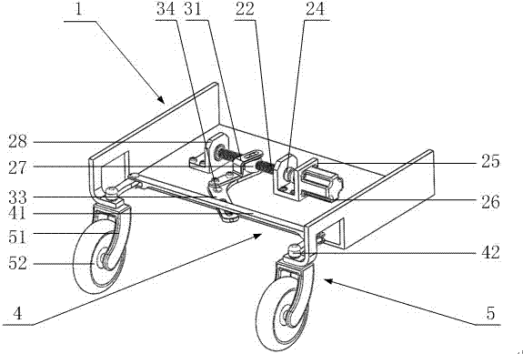 Electrically powered wheel chair steering control mechanism