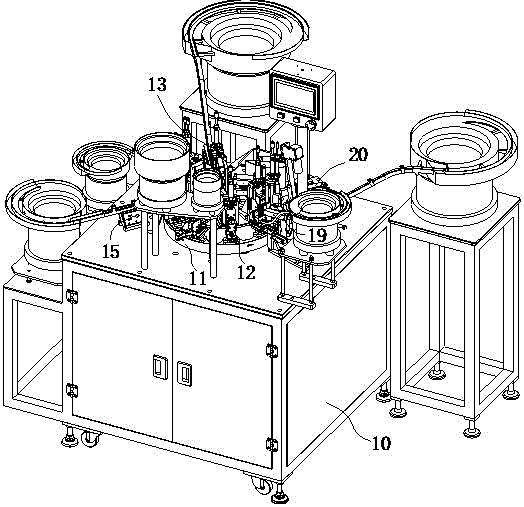 Lighter head automatic assembly equipment