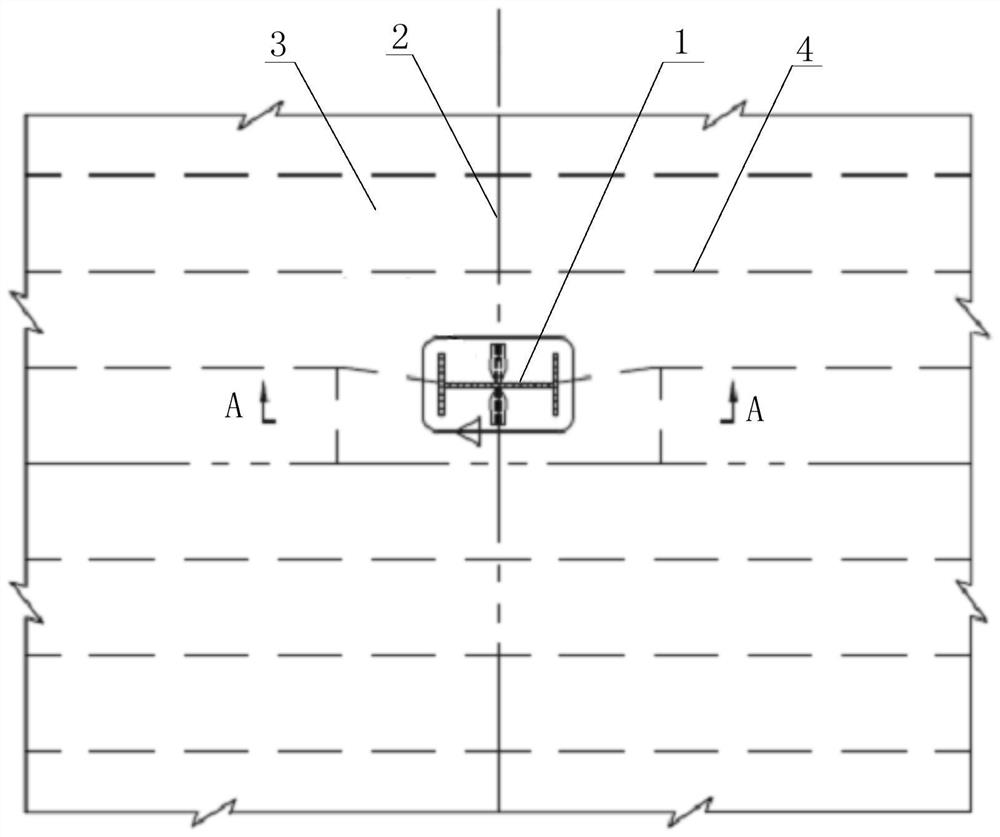 Novel pillar structure for roll-on roll-off ship