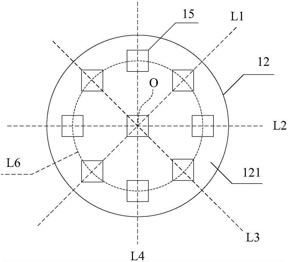 Antenna with reconfigurable beam direction and antenna array with reconfigurable beam scanning range