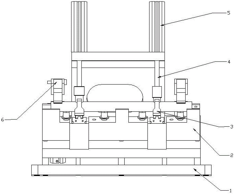 Welding device for joints and round tube of fuel injector