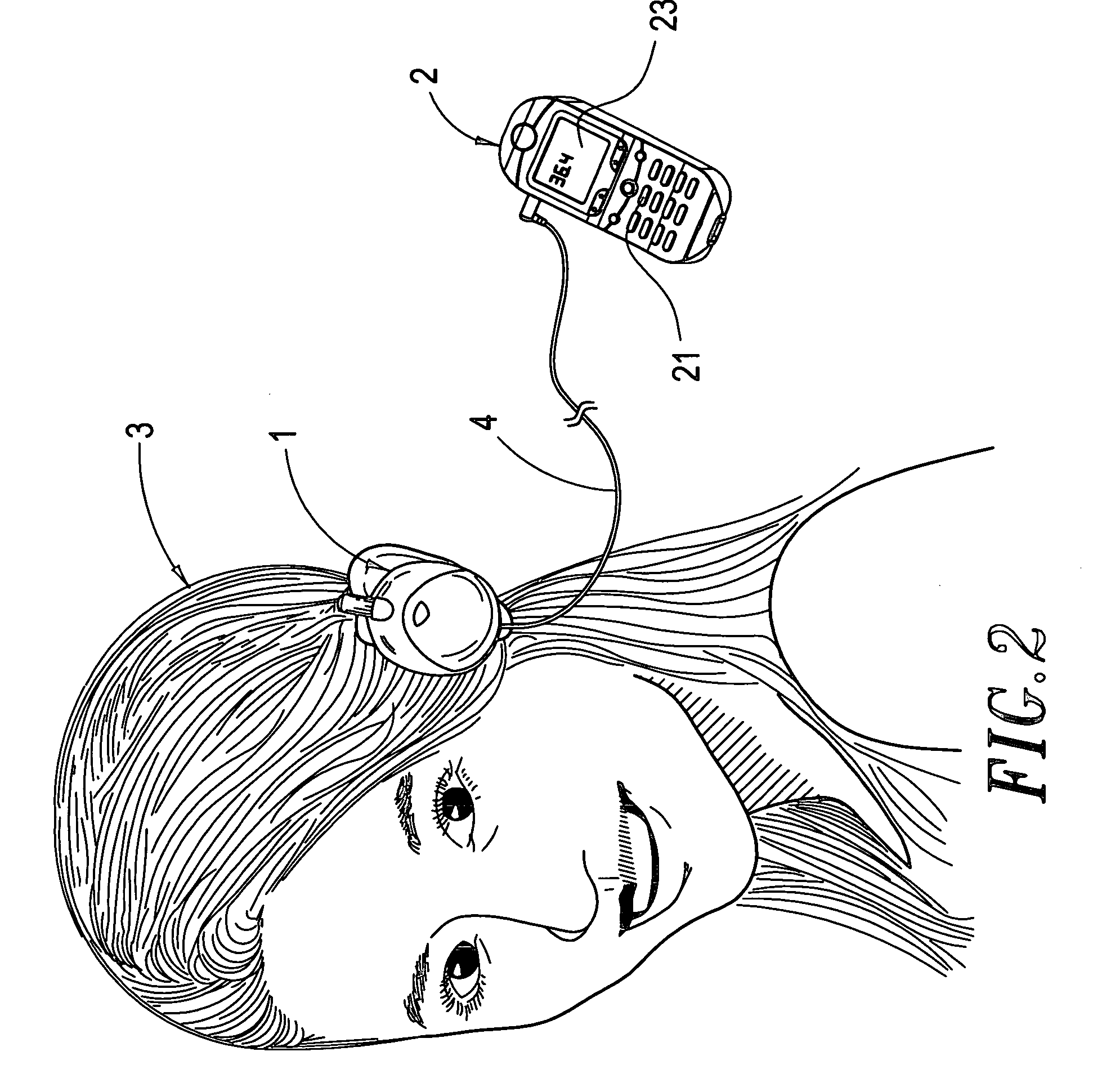 Earphone-type physiological function detecting system