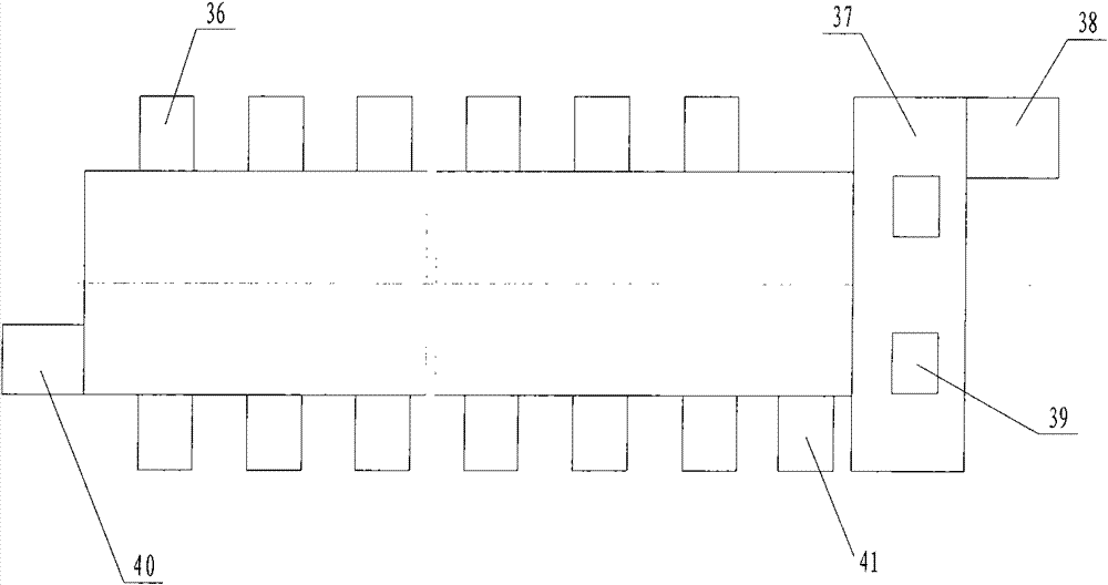 Hydraulic control system of beam transporting vehicle