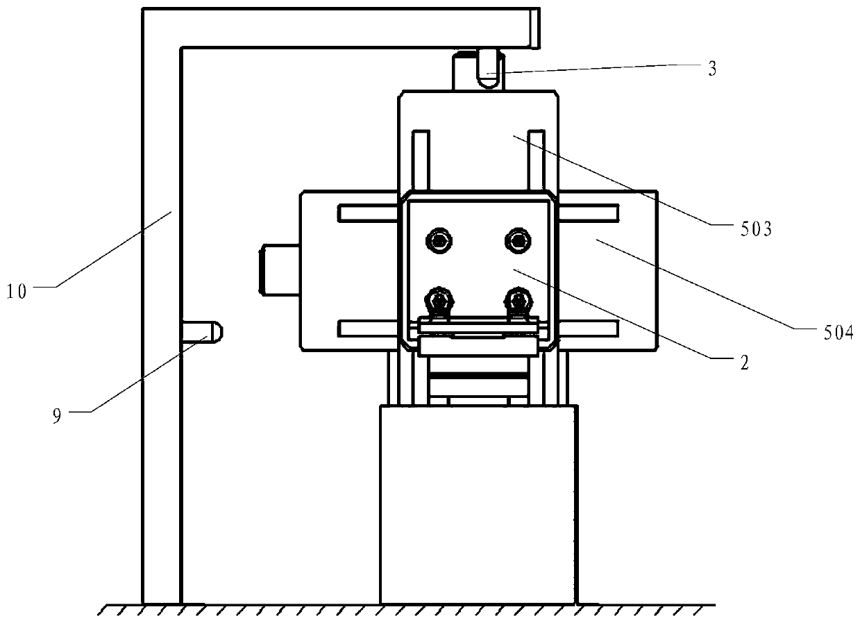 Glued sample manufacturing equipment and method