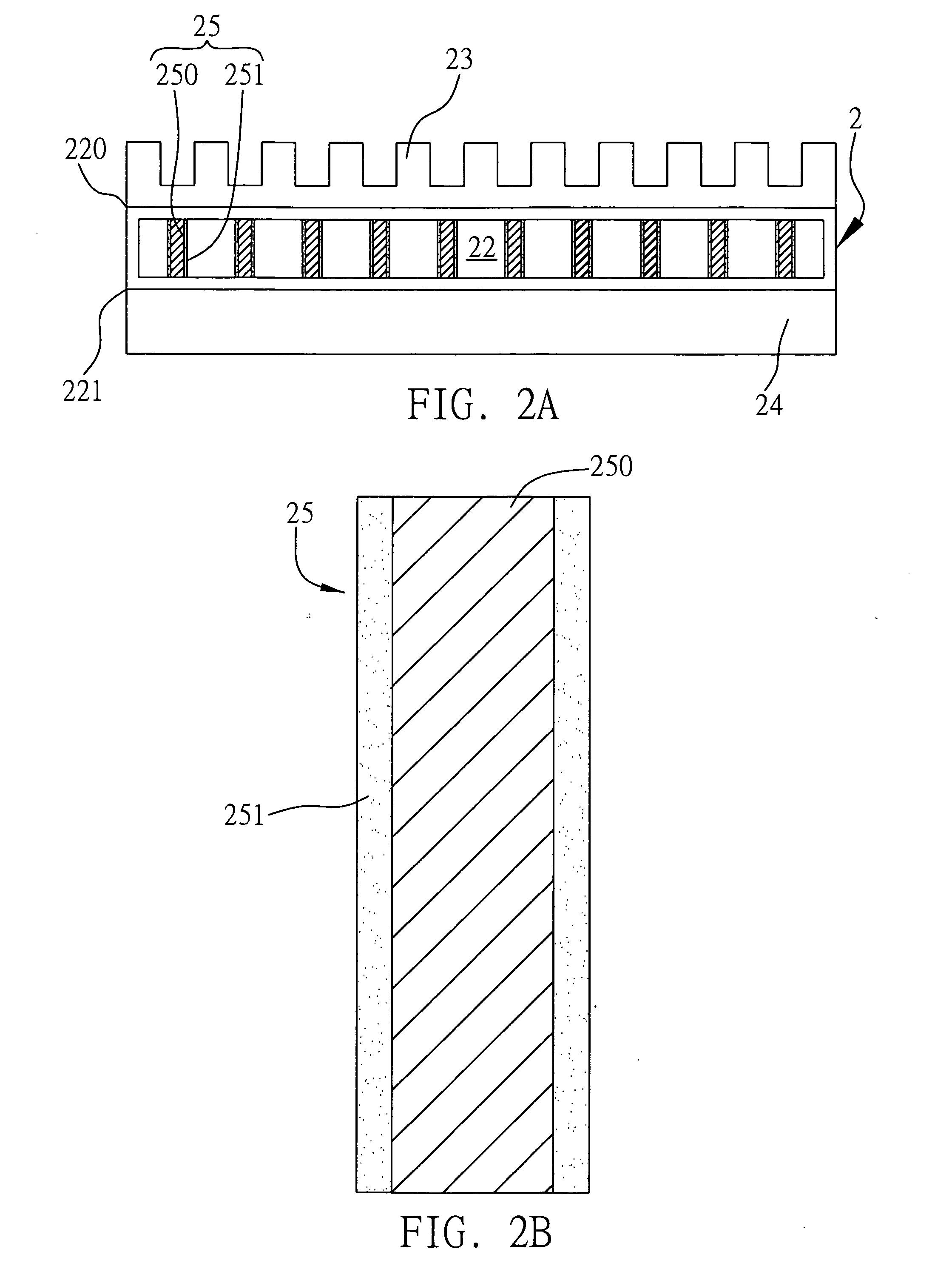 Supporting column having porous structure