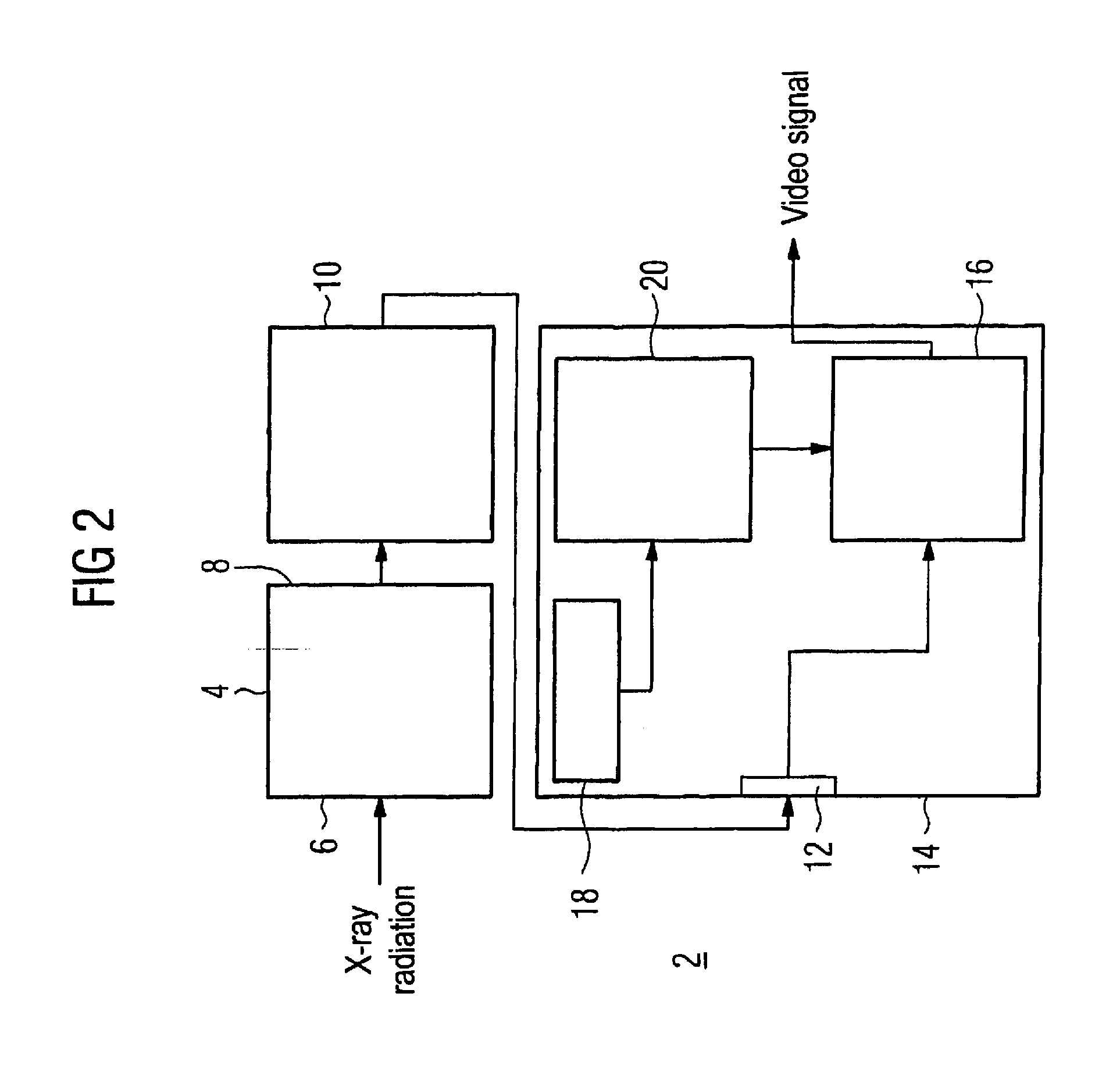 Method to correct imaging errors of an x-ray image intensifier system and associated x-ray image intensifier system